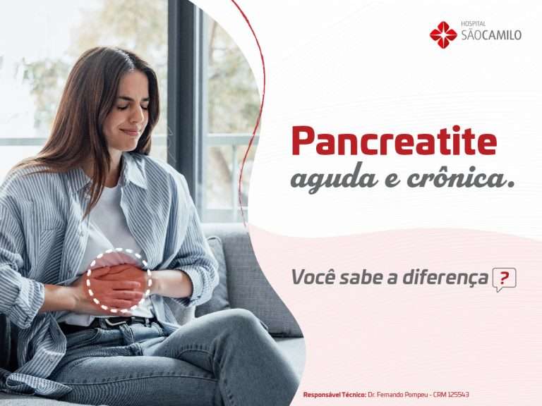 Pancreatite aguda e crônica. Você sabe a diferença?