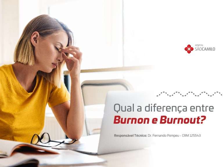 Qual a diferença entre Burnon e Burnout?