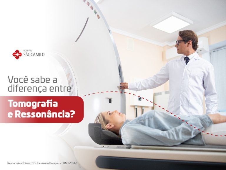 Você sabe a diferença entre Tomografia e Ressonância?