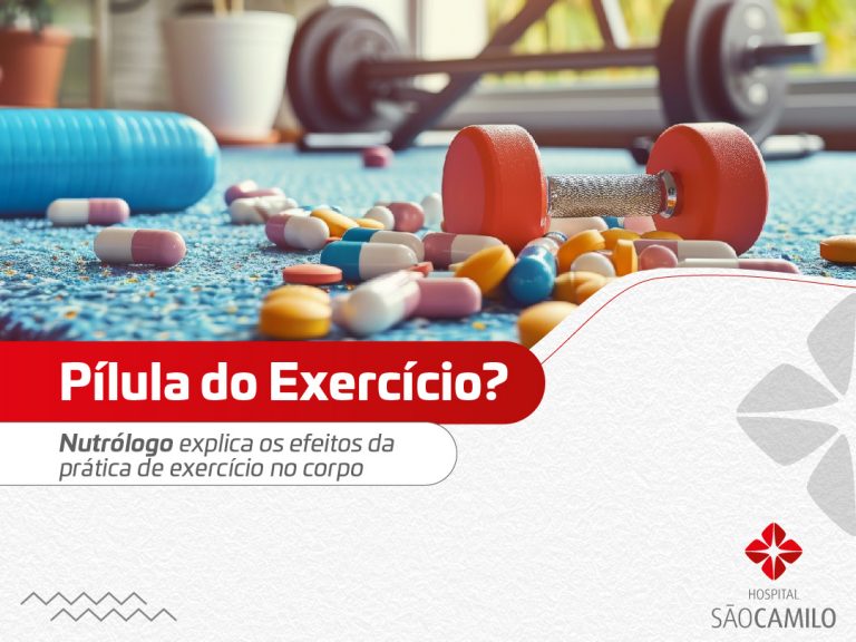 Pílula do Exercício? Nutrólogo explica os efeitos da prática de exercício no corpo