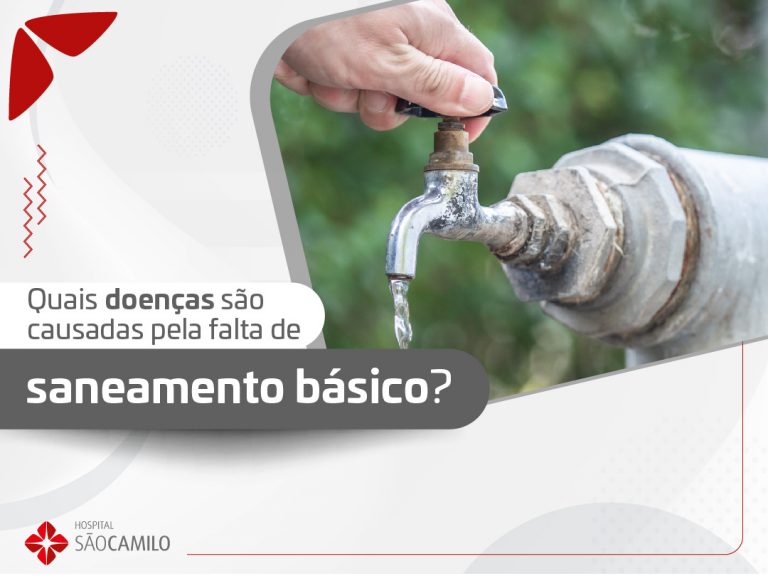 Quais doenças são causadas pela falta de saneamento básico?