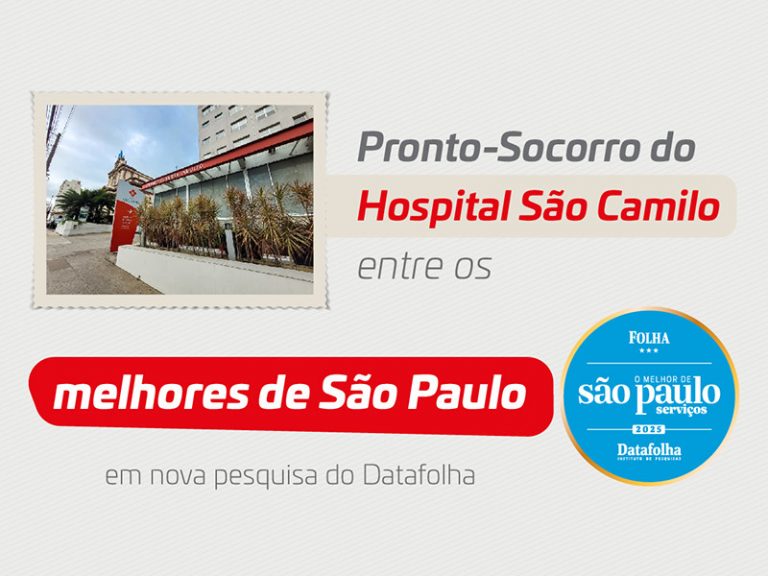 Pronto-Socorro do Hospital São Camilo entre os melhores de SP em pesquisa do Datafolha