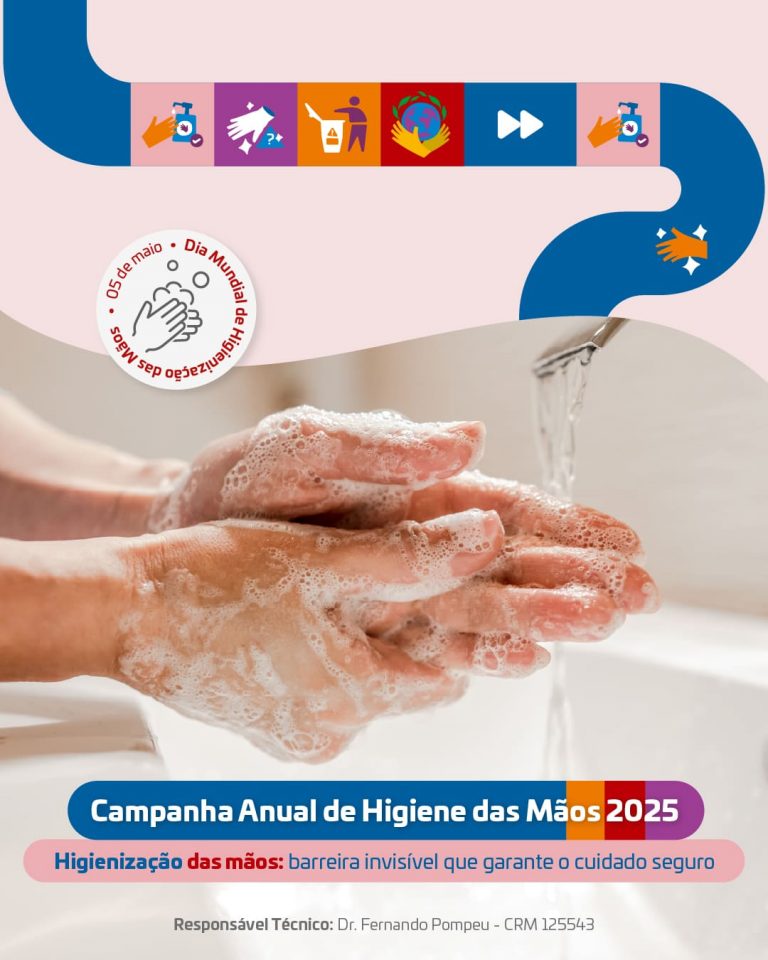 Campanha Mundial de Higiene das Mãos 2025
