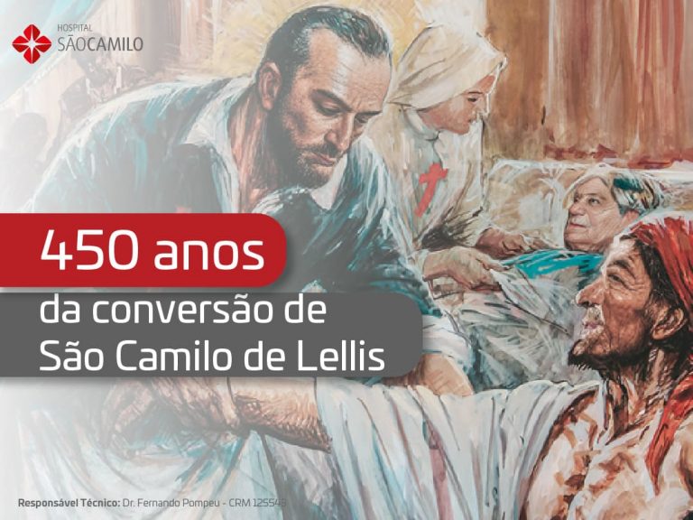 450 anos da conversão de São Camilo de Lellis