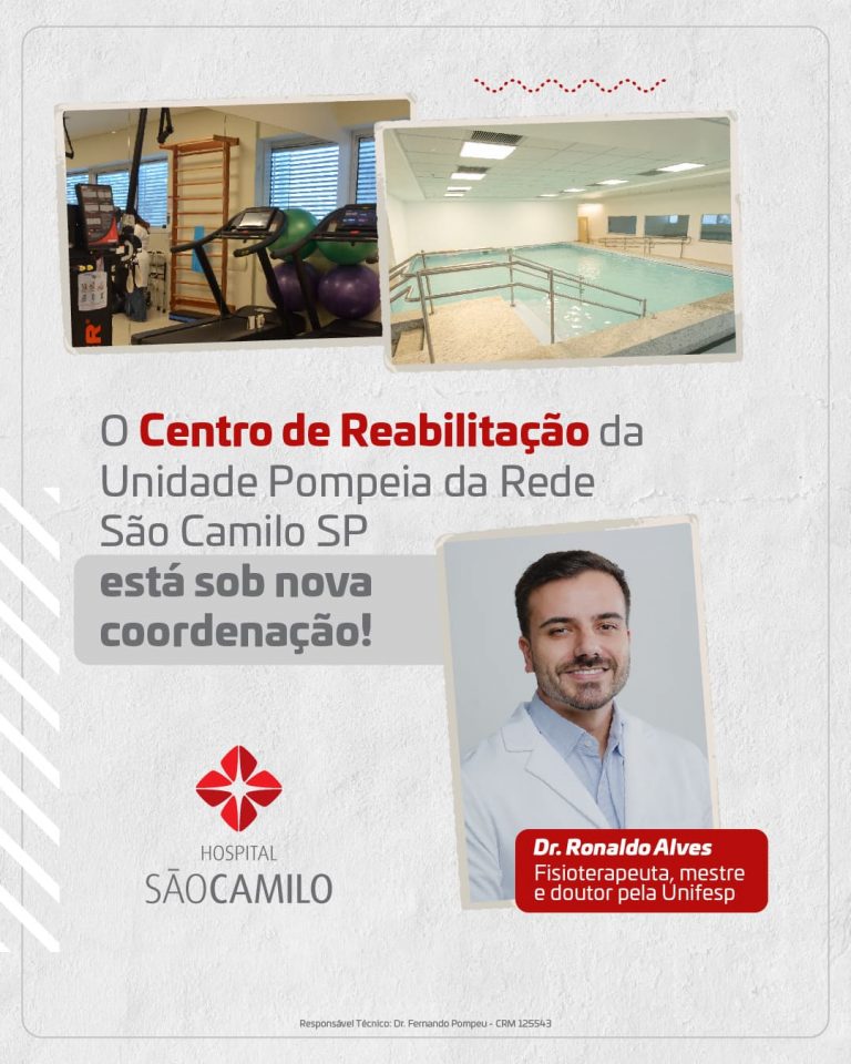 Nova coordenação do Centro de Reabilitação