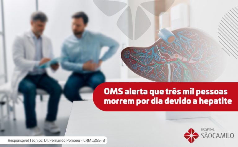 OMS alerta que três mil pessoas morrem por dia devido a hepatite