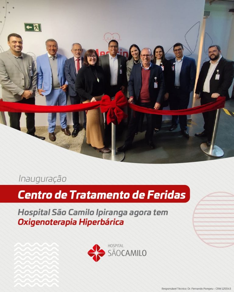 Inauguração câmara hiperbárica