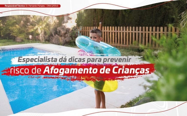 Especialista dá dicas para prevenir risco de afogamento de crianças