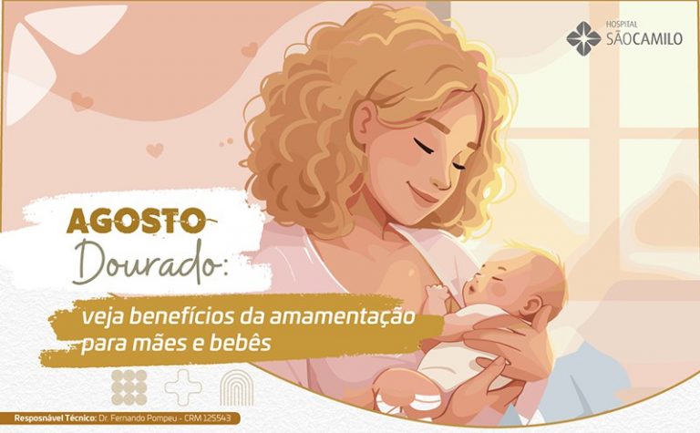 Agosto Dourado: veja benefícios da amamentação para mães e bebês