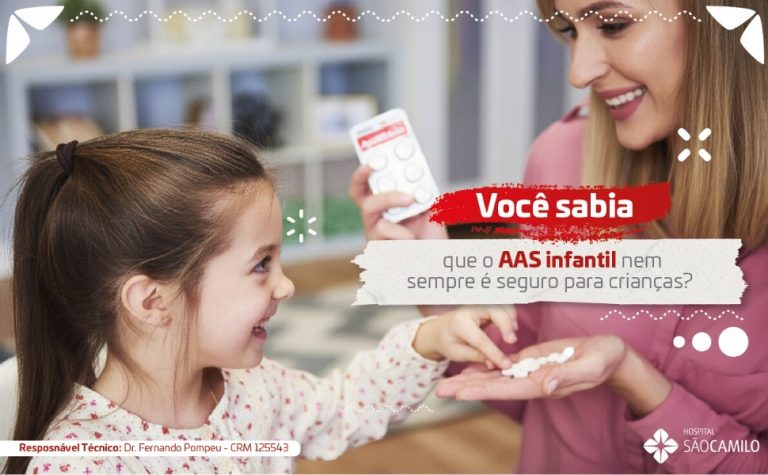 Você sabia que o AAS Infantil nem sempre é seguro para as crianças?