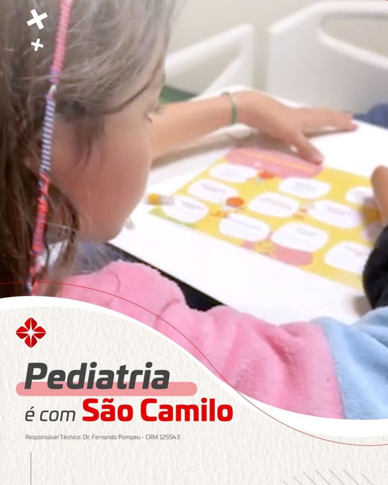 Pediatria é com o São Camilo