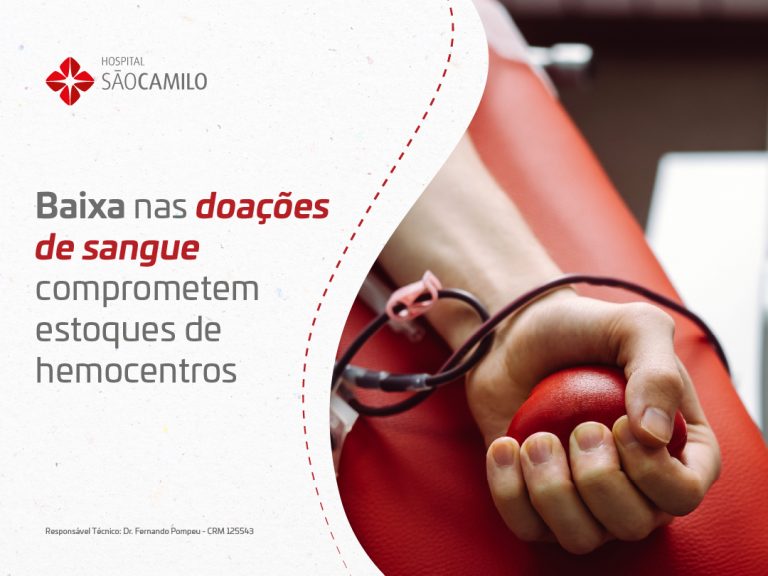 Baixa nas doações de sangue comprometem estoques de hemocentros