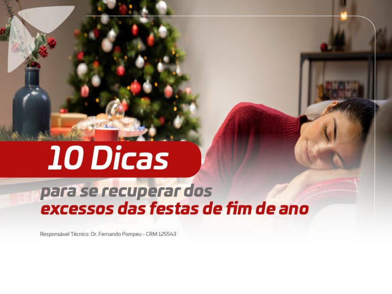 10 Dicas para se recuperar dos excessos das festas de fim de ano