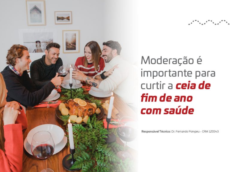 Moderação é importante para curtir a ceia de fim de ano com saúde