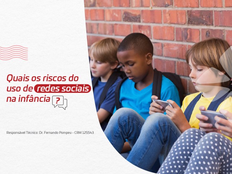 Quais os riscos do uso de redes sociais na infância?