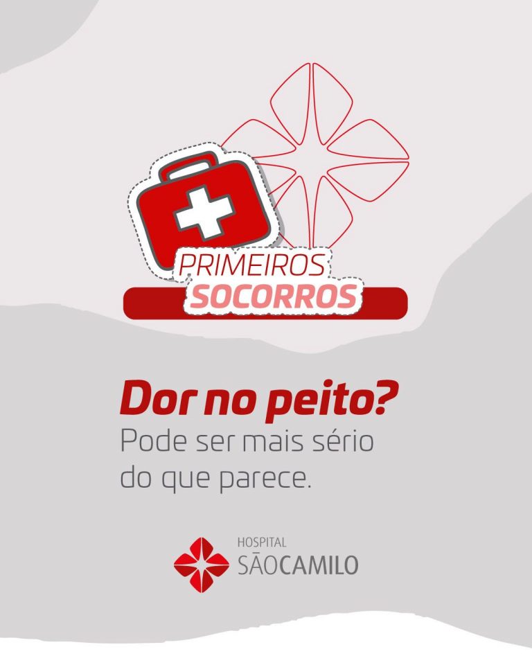 Dor no peito – Primeiros Socorros