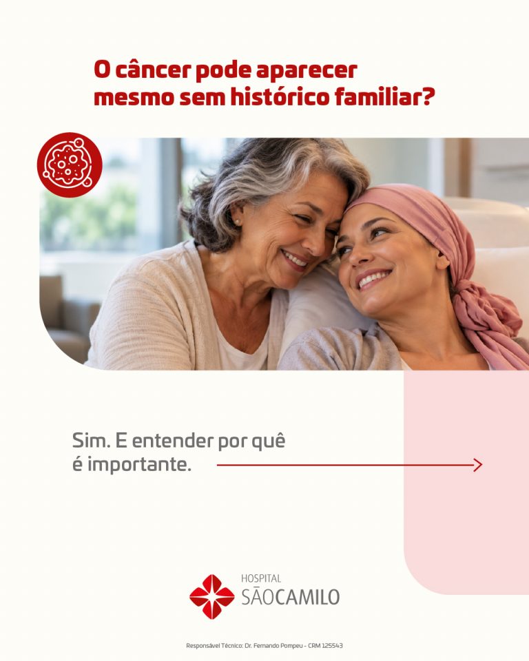 O Câncer pode aparecer mesmo sem histórico familiar?