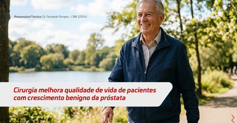 Artes Release - Cirurgia para crescimento benigno da próstata_Banner