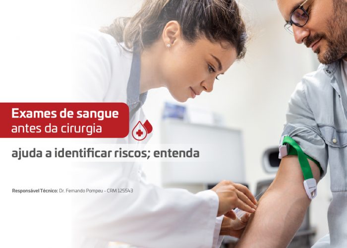 Release - Exames de sangue antes da cirurgia_Banner