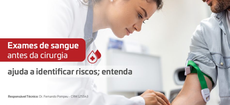 Release - Exames de sangue antes da cirurgia_Banner