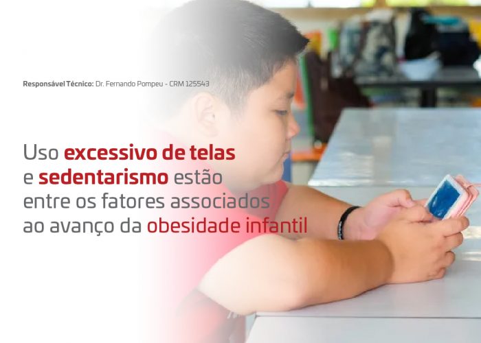 Release - Excesso de telas e obesidade