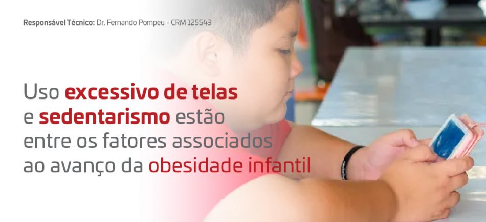 Release - Excesso de telas e obesidade